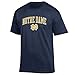 Notre Dame Fighting Irish Adult Arch Logo T-Shirt - Navy
