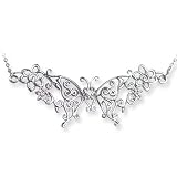 Back Belly Chains Vine Scrollwork Butterfly & Flowers w Ball weight Mediu