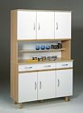 Produkt-Bild: Pharao24 Buffetschrank Buffetvitrine buche MAURO