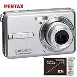 Optio E75 PENTAX■1000万画素 光学3倍ズーム