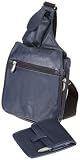 Travelon Leather Expandable Messenger-Style Bag