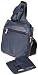 Travelon Leather Expandable Messenger-Style Bag