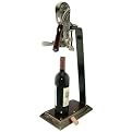 Tabletop Corkscrew Tool Set - Brown/ Metal