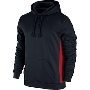 Men's Nike KO Hoodie 3.0 Black/Red Size Small