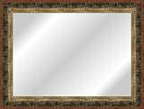 Review ArtToFrames  / 16x20 / 16 x 20 Mirror Frame Antique Burgundy/Gold Insert w/ Gold Lip .. 1.5'' wide