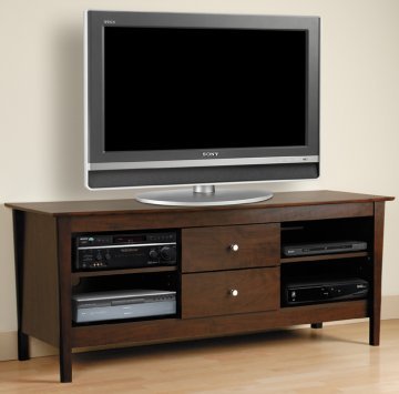 Brooklyn Espresso Media Console by Prepac