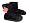 Japanese Anime Naruto Cosplay Costume Accessories - Ninja Shoes / Sandals Black