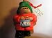 1989 Paddington Bear Drummer Christmas Ornament -"Please look after this Bear..Thank You"