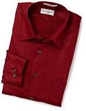 Van Heusen Men's Wrinkle Free Lux Sateen Long Sleeve Shirt,Red,16 34/35 Van Heusen Men's Wrinkle Free Lux Sateen Long Sleeve Shirt,Red,16 34/35