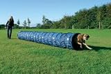 Trixie 3211 Dog Activity Agility Basic Tunnel, &oslash; 60 cm/5 m, blau