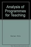 Analysis of programmes for teaching