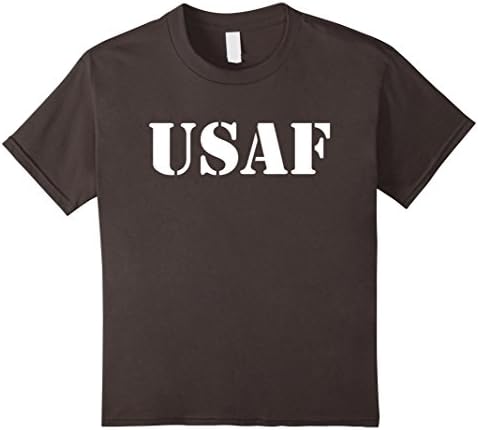 Kids USAF Air Force Physical Training US Military PT T Shirt 6 Asphalt
