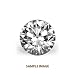 3.01 ct Round Natural Loose IGI Certified Diamond G, IF