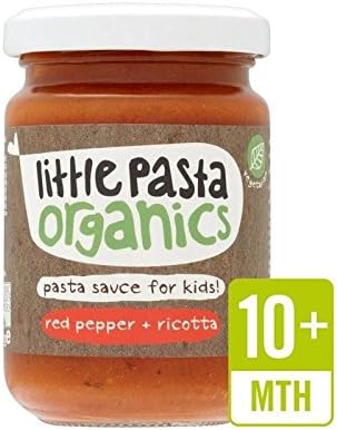 Little Pasta Organics Free From Red Pepper & Ricotta Pasta Sauce 130g