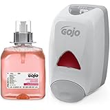 GOJO 5161-D2 FMX Foaming Handwash Dispenser/Refill Kit, 1250 mL, Translucent Pink