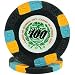 Set of 10 James Bond Casino de Isthmus Paulson Chip $100