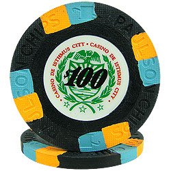 Set of 10 James Bond Casino de Isthmus Paulson Chip 0