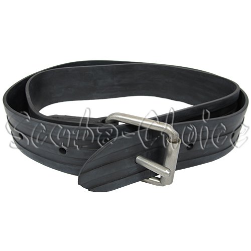 Spearfishing Free Dive Heavy Duty Rubber Weight Belt w/ SS Buckle