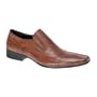 ALDO Basini - Men Dress Loafers - Cognac - 12