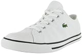 LACOSTE L27 SRM Text Mens Low Top Canvas Lace Up Casual Comfort Designer Fashion Sneakers