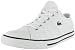 LACOSTE L27 SRM Text Mens Low Top Canvas Lace Up Casual Comfort Designer Fashion Sneakers