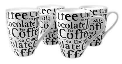 COFFEE BAR ライティング Mug 4点セット   175 009 1000