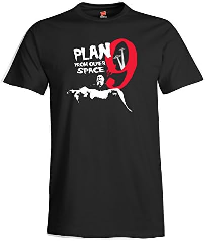 Plan 9 From Outer Space Inspector Clay T-shirt Men Black (xx-large)