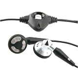 Blackberry Pearl 8100 Hands-Free Headset w/ Switch [OEM] HDW13019001, Black 2.5mm