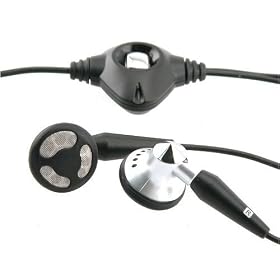 Blackberry Pearl 8100 Hands-Free Headset w/ Switch [OEM] HDW13019001, Black 2.5mm