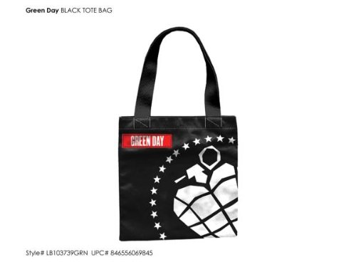 Collector's Mine Green Day,Black Grenade, Shopping Bag