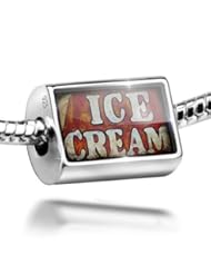 Jewelry: Sterling Silver Charm Ice Cream, Vintage - Bead Fit All European Bracelets , Ne - NEONBLOND