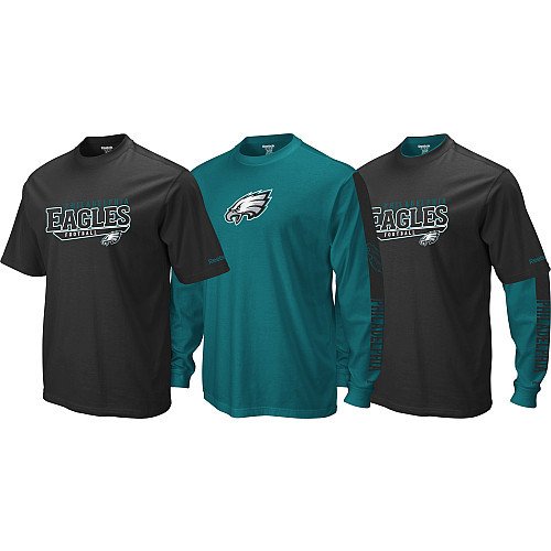 Philadelphia Eagles 2-Pack T-Shirt Combo Reebok Gr.M