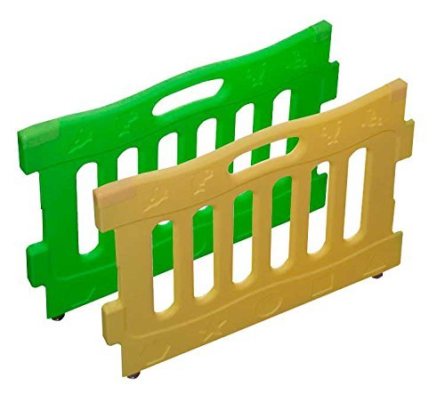 Baby Diego Playspot Playard Panel Extension Set, Yellow and Green by Baby Diego