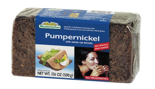 Mestemacher Pumpernickel, 17.6 Ounce Units (Pack of 12) by Pumpernickel Bread