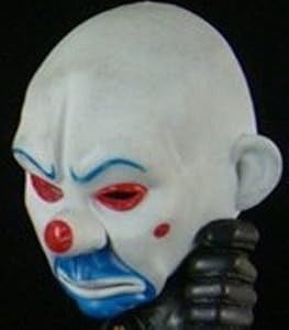 Helen Ou@ Joker in Batman Robber Mask Hand-made Halloween Horror Dark Knight Cosplay