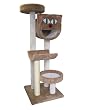 Molly and Friends "Whisker's Way" Premium Handmade 4-Tier Cat Tree with Sisal, Model 2832, Beige Molly and Friends "Whisker's Way" Premium Handmade 4-Tier Cat Tree with Sisal, Model 2832, Beige