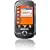 Samsung Corby S3650 (Touchscreen, 2MP Kamera, MP3-Player) festival-orange Handy