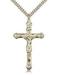 Crucifix Pendant, Gold Filled