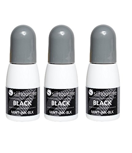 Silhouette Mint Ink 3 Pack, Black