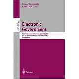 Electronic Government: First International Conference, EGOV 2002, Aix en Provence, France, September 2 5, 2002. Proceedings