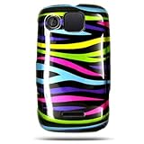 Hard Snap-on Shield With RAINBOW ZEBRA Design Faceplate Cover Sleeve Case f ....