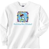 Coming This Winter - Maternity - Pregnancy Crew Neck Sweatshirt