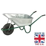 from Bristol Tool Company THE BRISTOL PROFESSIONAL GALVANISED METAL WHEELBARROW 120 LTR / 150 KG Model WAL-PROF