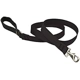 Lupine  1" Black 6-Foot Dog Lead
