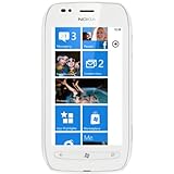 Nokia Lumia 710 Windows 7.5 Mango Os 1.4 Ghz Processor Wifi GPS Bluetooth 5 Mega Pixel Camera Hd Video Xbox Live Gaming International Version No U.s Warranty Color : White