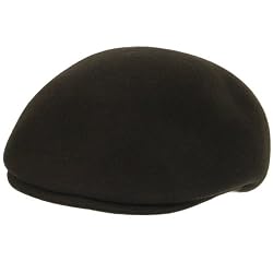 New 100% Wool Felt Ascot Ivy Driver Cabbie Hat Cap Brown Extra Large