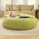 Review Brookstone  / Supersized Freeform Beanbag Lounge Chair, Apple