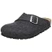 Birkenstock Women's Basel Clog,Black/Anthrazit,42 N EU/11-11.5 2A(N) Women/9-9.5 C(N) Men