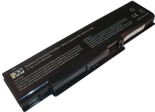 PortableParts Batterie pour ordinateur portable – Toshiba Equium A60 A60-199 A60-692, Satellite A60 A65 Satellite Pro A60