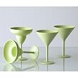 PISTACHIO STARCH MARGARITA AND MARTINI GLASSES